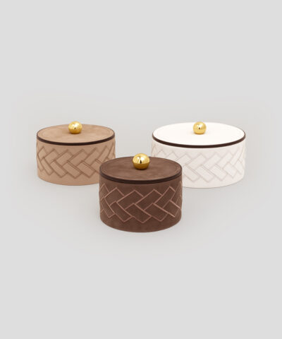 Boite cylindrique luxe, coffret élégant et hermétique pour cadeaux