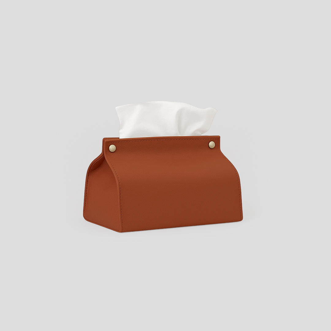 Fournisseur Boîtes Mouchoirs Boîte mouchoirs personnalisable logo entreprise | Fourniture de bureau personnalisée cuir pour professionnels