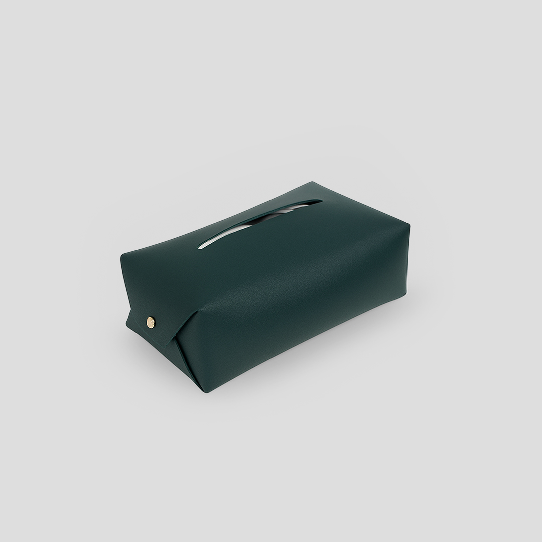 Boîte à mouchoirs de luxe au design élégant pour un intérieur chic et contemporain.