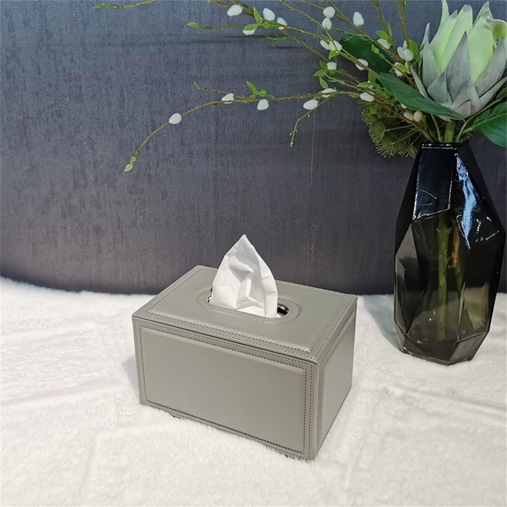 Coffret mouchoir luxe en cuir pour hôtels et restaurants haut de gamme