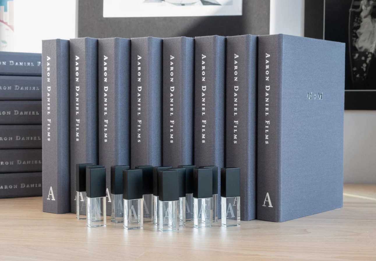 Coffret Souvenir Fait Main Lin & USB