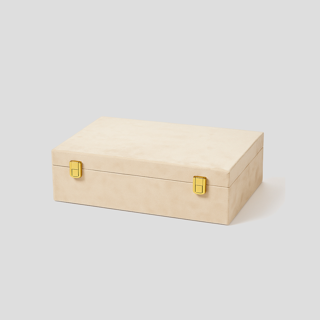 Coffret cadeau personnalisé artisanal avec message gravé, idéal pour célébrer un événement spécial - Packity.