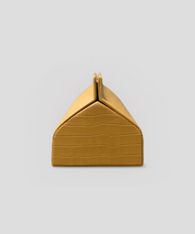 Boîte à Mouchoirs Rectangulaire Marron pour offre B2B - Made in Morocco