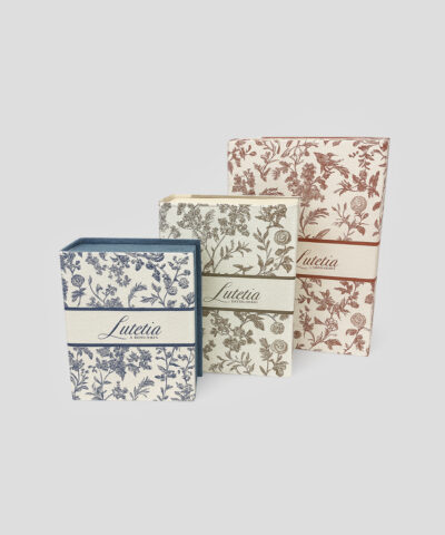 Coffret Cadeau Décoratif en Velours - Set de Boîtes Rangement Empilables Luxe